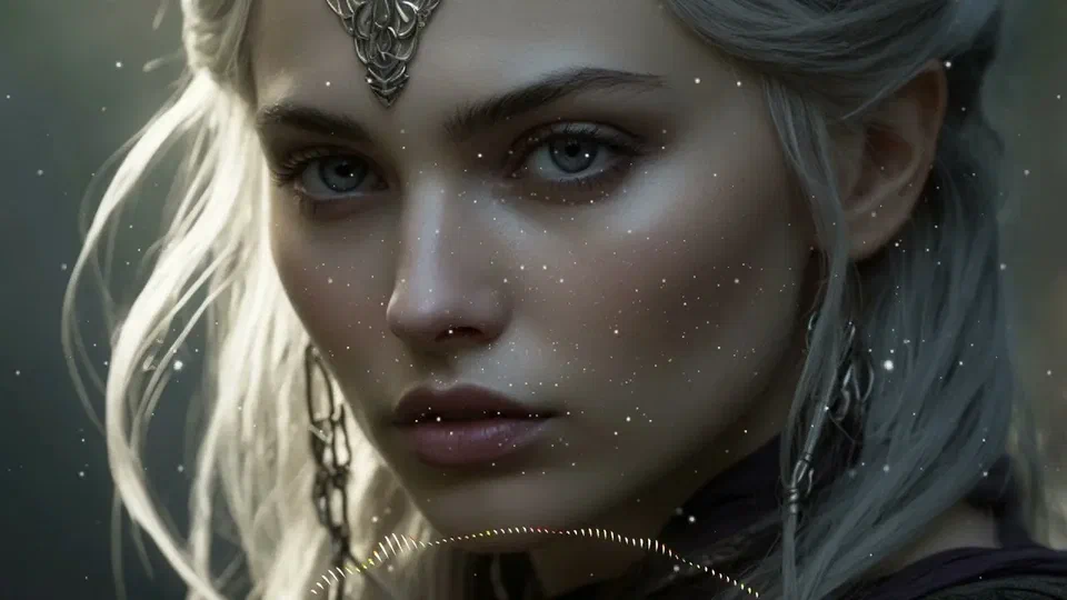 Arwen of the Stars - Enchanting Elvish Chill Music cover artwork