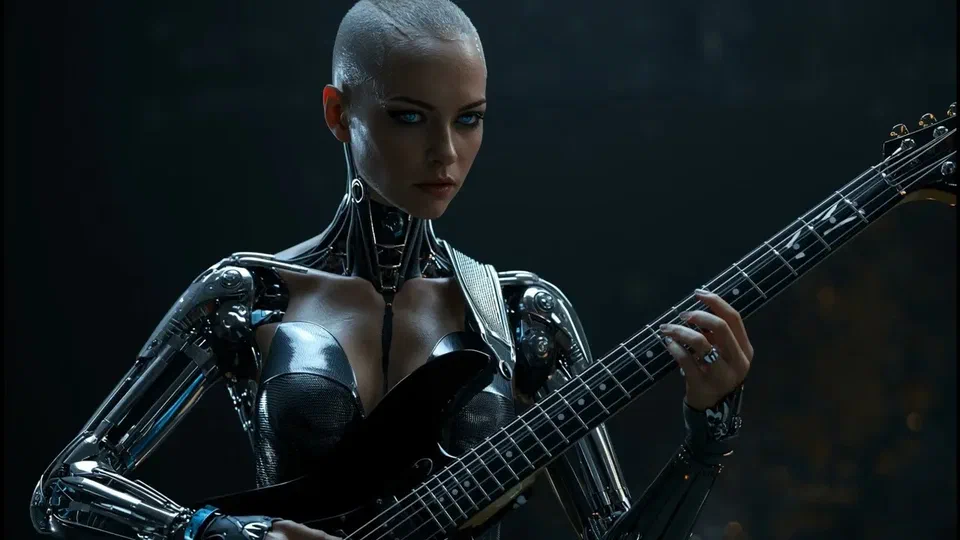 T1 - Terminator theme cover - Electroguitar cover artwork